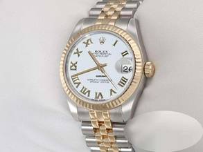 Thumbnail von Rolex Lady-Datejust Medium Datejust 31mm 178273 2014 Stahl Gelbgold 750 Automatik Stainless Steel 18kt Yellow Gold Damen Jubilé-band Chronometer Oyster White Dial