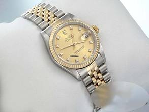 Thumbnail von Rolex Datejust 31 31mm 68273 Stahl Gelbgold 750 Diamanten Automatik Stainless Steel 18kt Yellow Gold Jubilé-band Chronometer Oyster