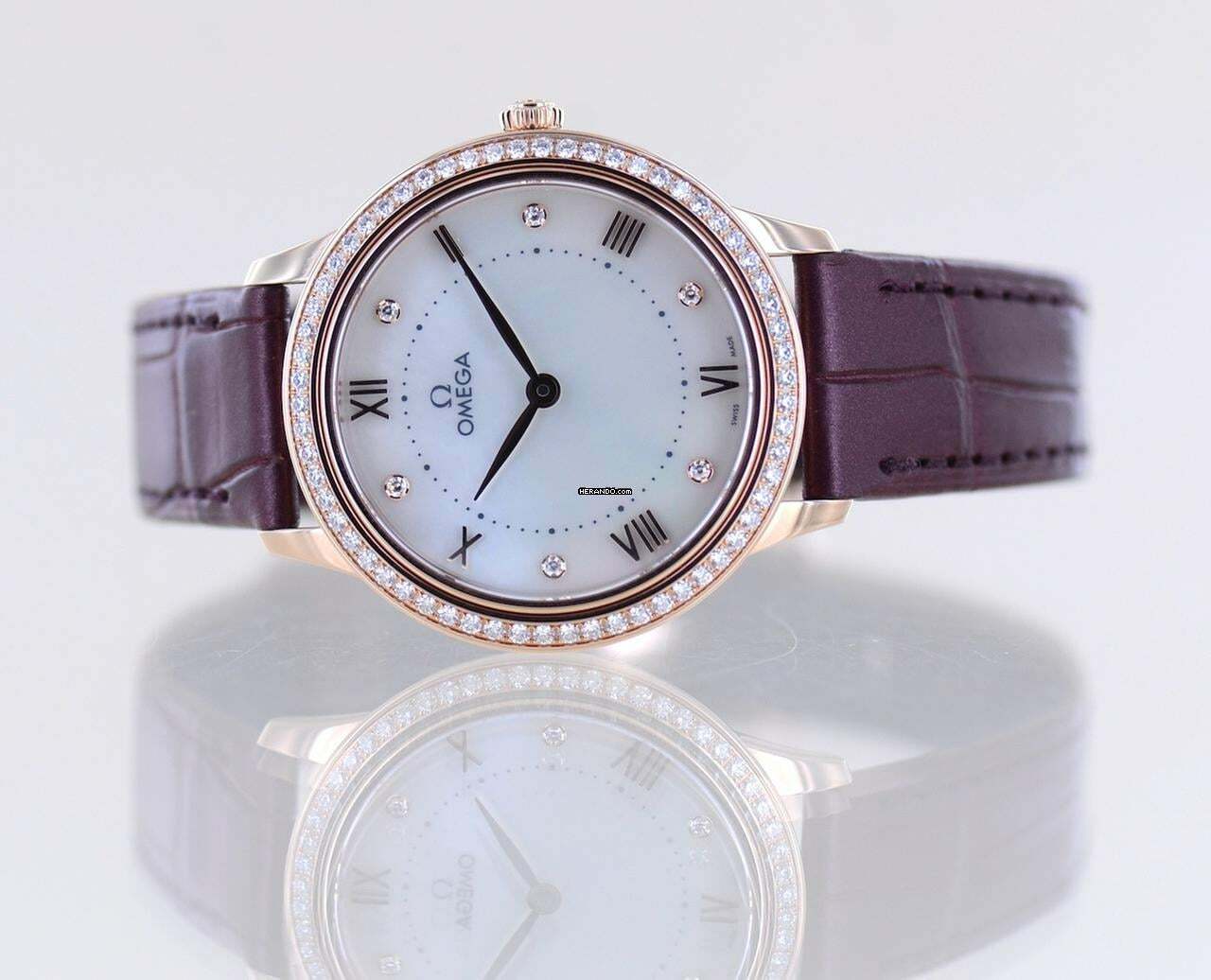 Thumbnail von Omega De Ville Prestige Sednagold MOP Dial Lady Rosé Diamond B+P Neu