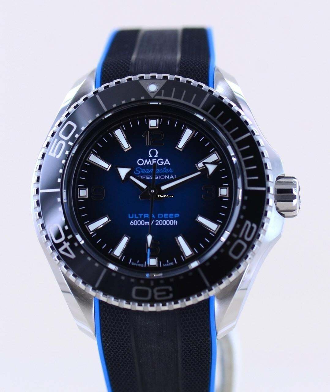Thumbnail von Omega Seamaster Ultra Deep 6000M Planet Ocean Ultra Deep Blue Dial Co-Axial 45,5mm 6000 Meter Diver B+P