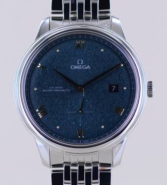  Omega De Ville Prestige Master Chronometer 41mm Green Dial Neu B+P 