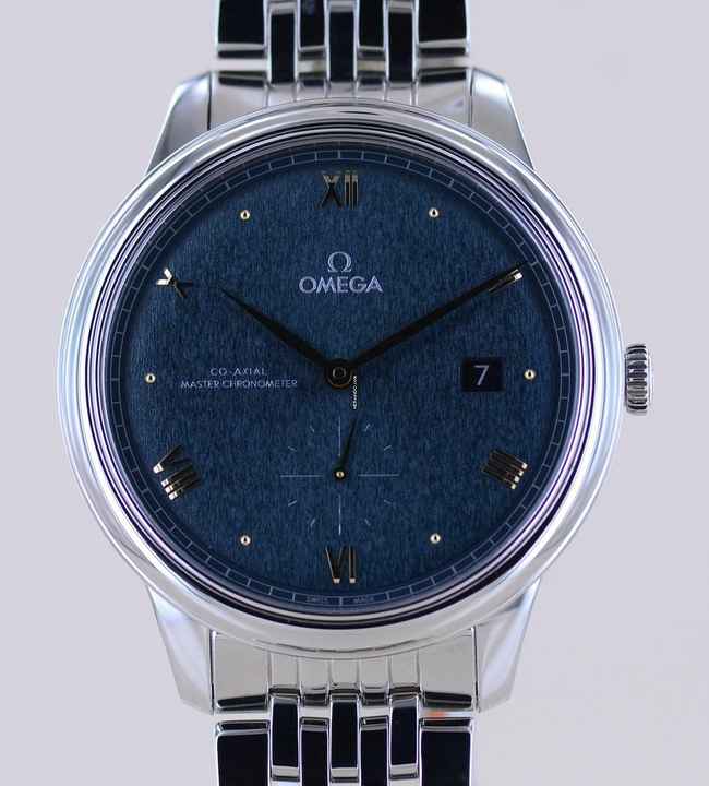  Omega De Ville Prestige Master Chronometer 41mm Green Dial Neu B+P 