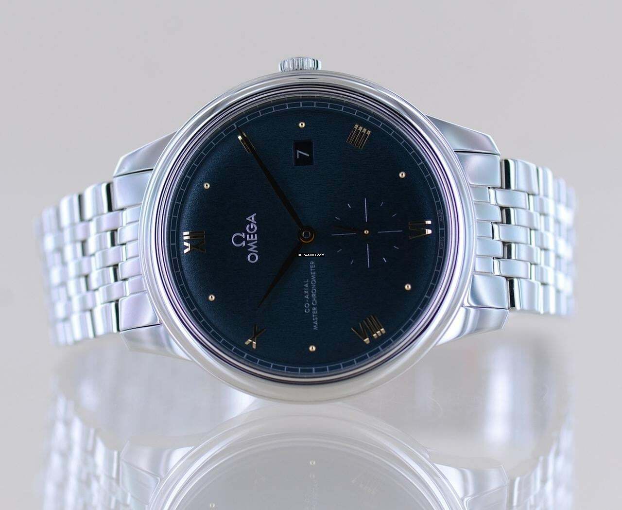 Thumbnail von Omega De Ville Prestige Master Chronometer 41mm Green Dial Neu B+P