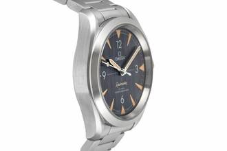 Thumbnail von Omega Seamaster Railmaster Stahl Automatik Herrenuhr Ref. 220.10.40.20.01.001 Papiere 2023