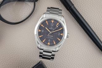 Thumbnail von Omega Seamaster Railmaster Stahl Automatik Herrenuhr Ref. 220.10.40.20.01.001 Papiere 2023