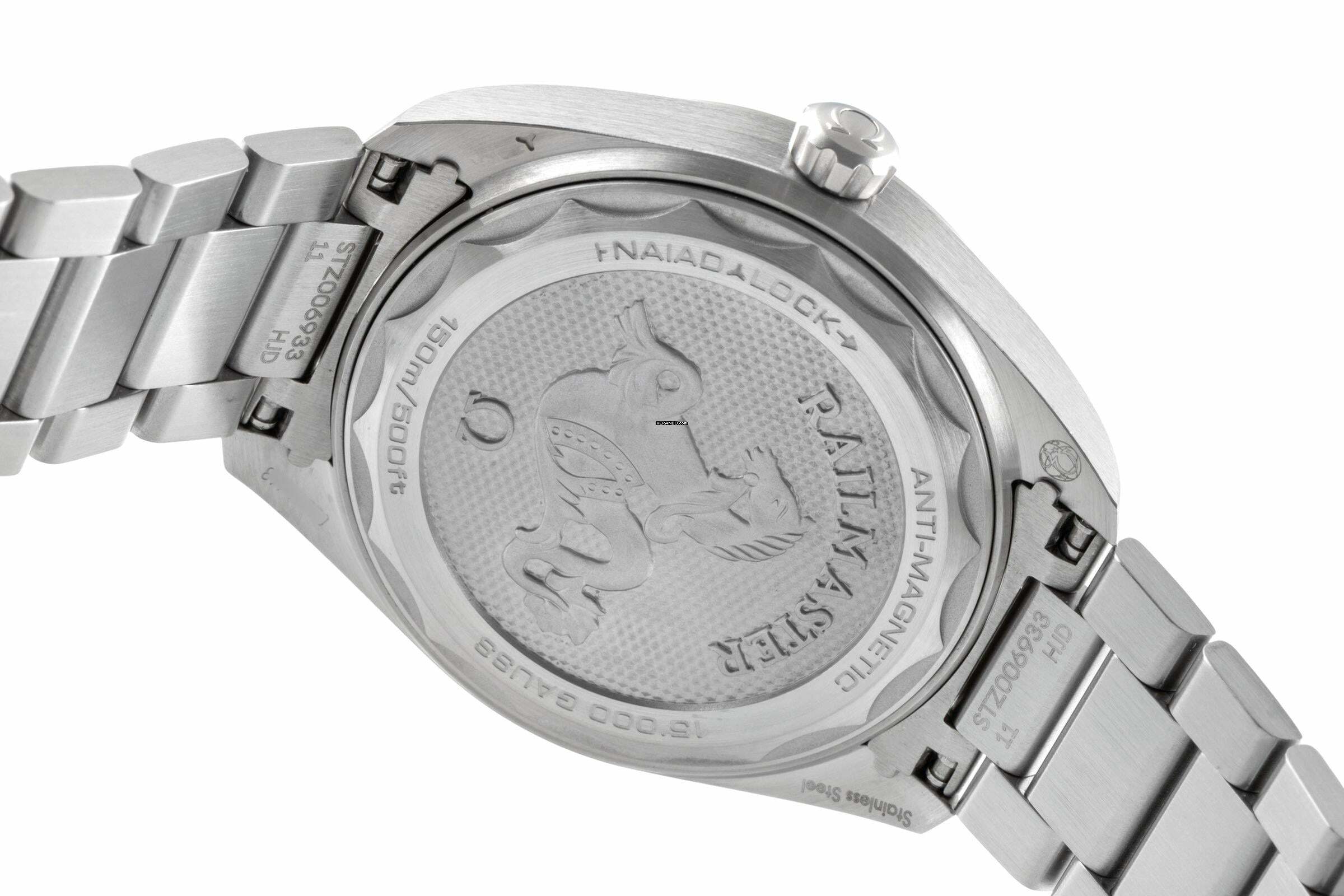 Thumbnail von Omega Seamaster Railmaster Stahl Automatik Herrenuhr Ref. 220.10.40.20.01.001 Papiere 2023