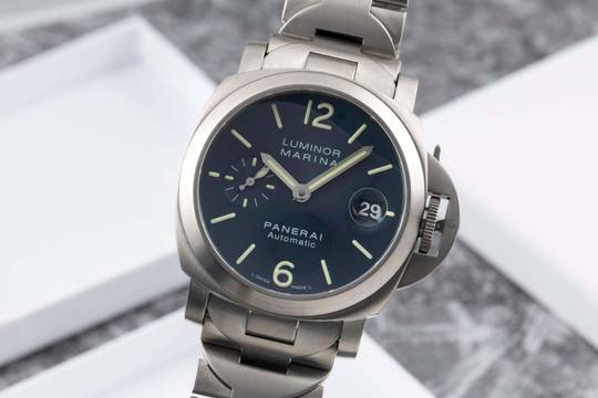  Panerai Luminor Marina Automatic Titan Automatik Ref. PAM00283 Box und Papiere 2008 