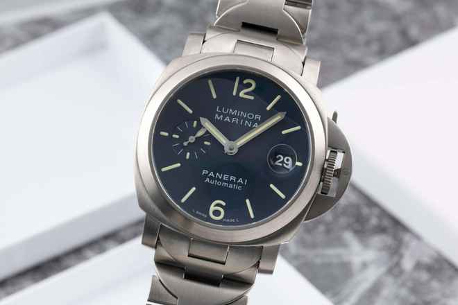  Panerai Luminor Marina Automatic Titan Automatik Ref. PAM00283 Box und Papiere 2008 