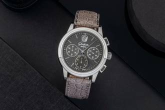 Thumbnail von Glashütte Original Senator Chronograph Stahl Automatik Ref. 39-31-14-23-04 Box