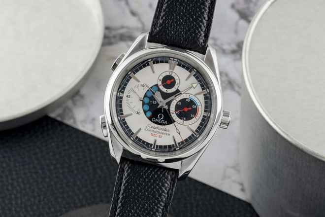  Omega Seamaster Aqua Terra NZL-32 Aqua Terra Chronograph Automatik Stahl Ref. 2813.30.81 
