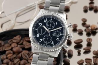 Thumbnail von Breitling Navitimer 8 Chronograph Automatik Stahl Ref. A13314101B1A1 B&P 2019
