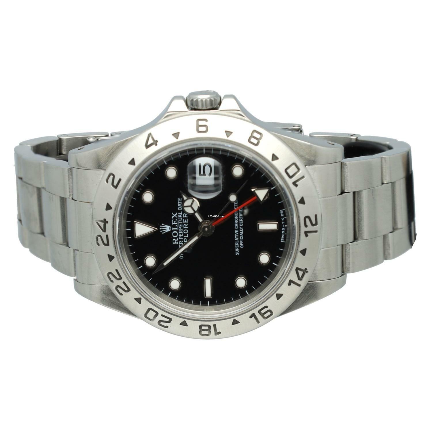 Thumbnail von Rolex Explorer II Black Tritium dial T-series Ref. 16570