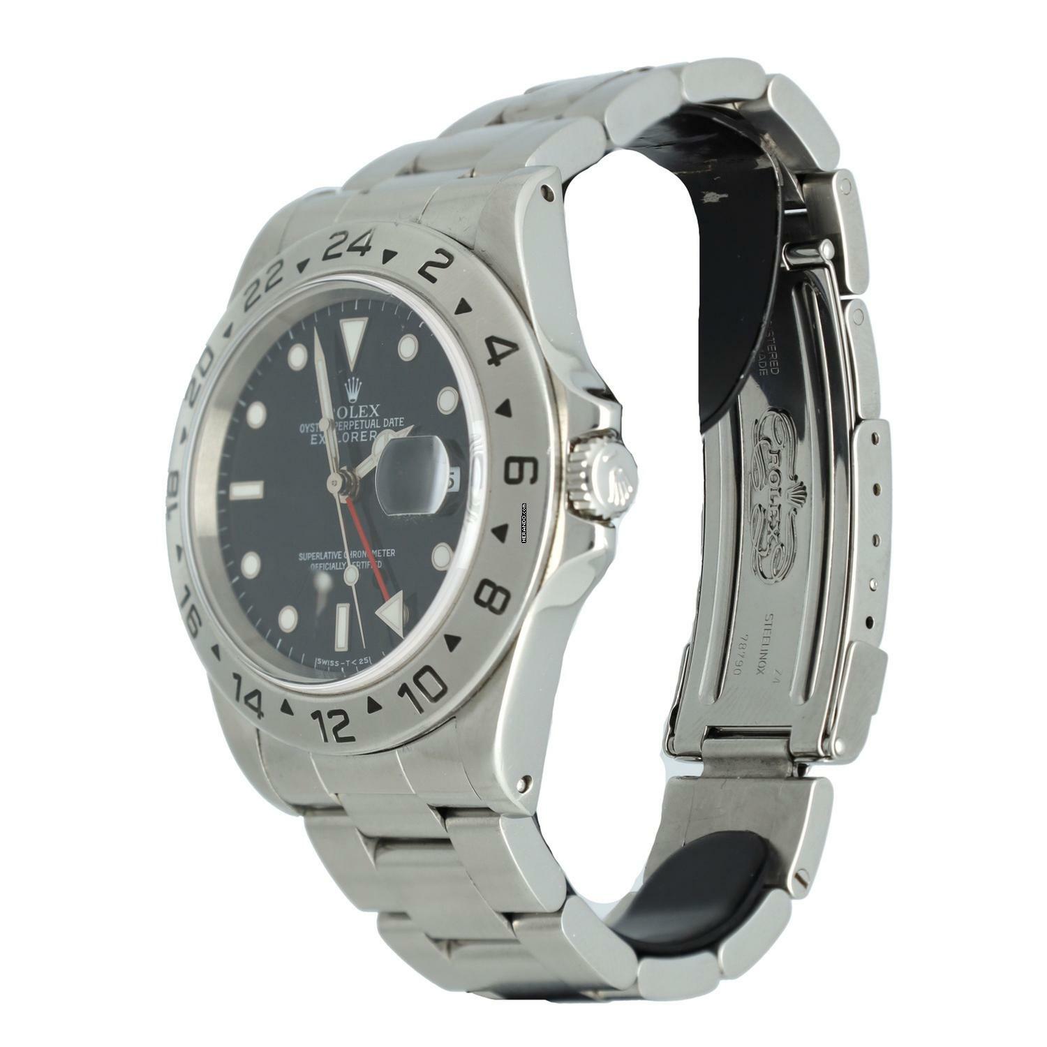 Thumbnail von Rolex Explorer II Black Tritium dial T-series Ref. 16570