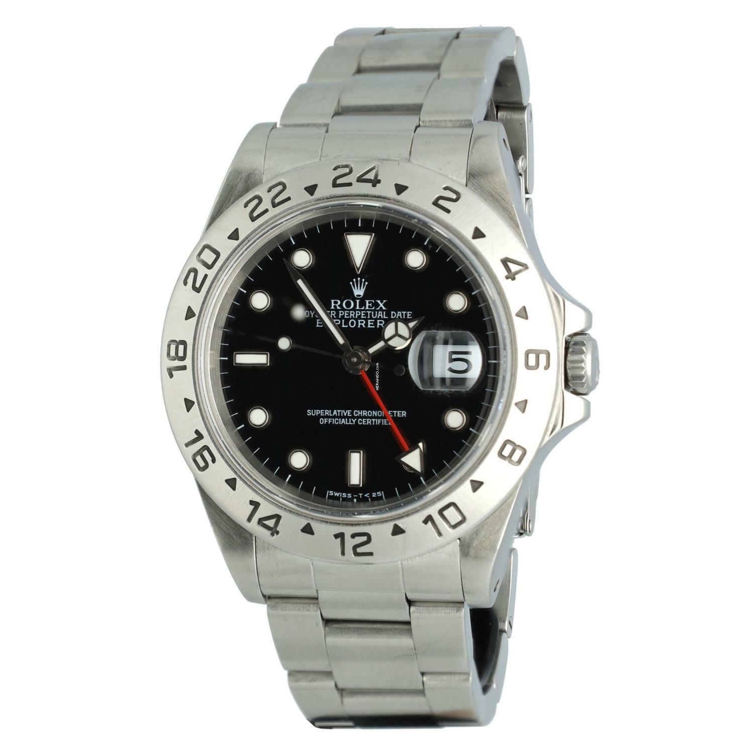 Thumbnail von Rolex Explorer II Black Tritium dial T-series Ref. 16570