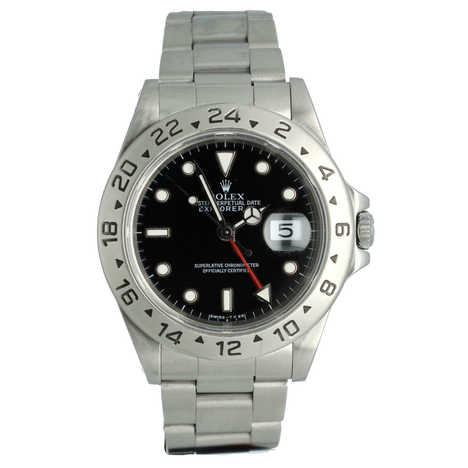 Thumbnail von Rolex Explorer II Black Tritium dial T-series Ref. 16570