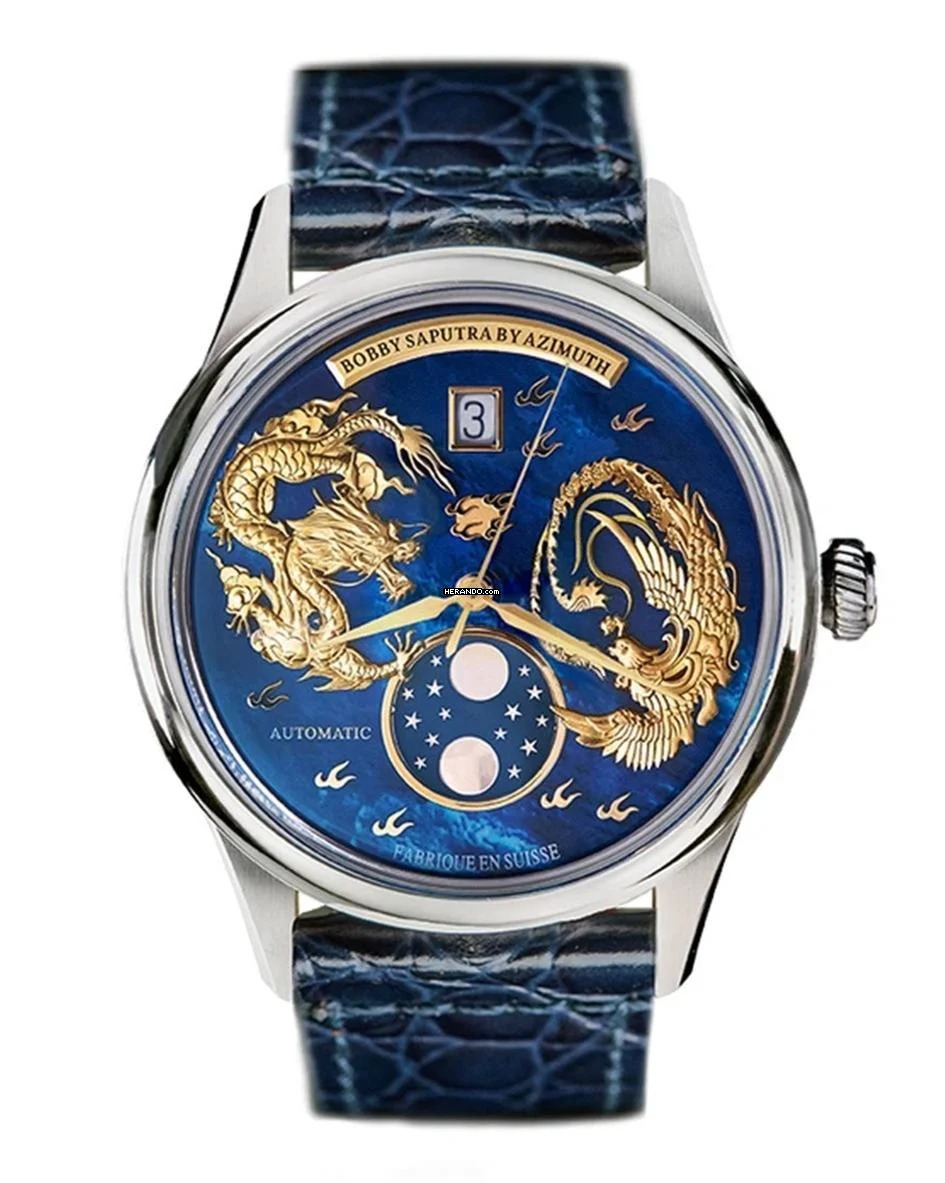 Azimuth THE BILLIONAIRE'S WATCH optional silver motiv dial