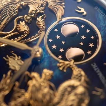  Azimuth THE BILLIONAIRE'S WATCH optional silver motiv dial 