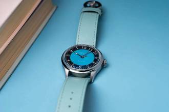 Thumbnail von Azimuth BACK-IN-TIME SERIES 2 - TURQUOISE STONE DIAL 2-HAND
