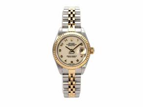 Thumbnail von Rolex Lady-Datejust 26 Edelstahl Gelbgold 79173 Ivory Jubile-Band