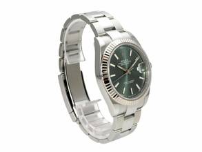 Thumbnail von Rolex Datejust 41 Edelstahl Weißgold 126334 Mint Green