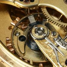 Thumbnail von A. Lange & Söhne Qualität 1A 18k Gold Taschenuhr-Original Etui und Zertifikat 1907 BOX and Pappers