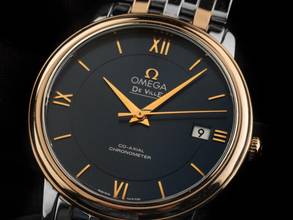 Thumbnail von Omega De Ville Prestige Ref.424.20.37.20.03.002 2019 Full Set wie Neu Vintage De Ville Prestige