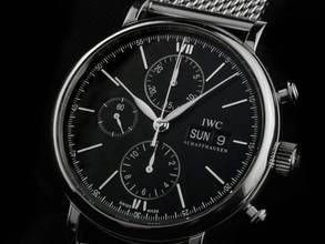 Thumbnail von IWC Portofino Chronograph Ref.IW391030 2017 Full Set wie Neu Vintage Portofino Chronograph