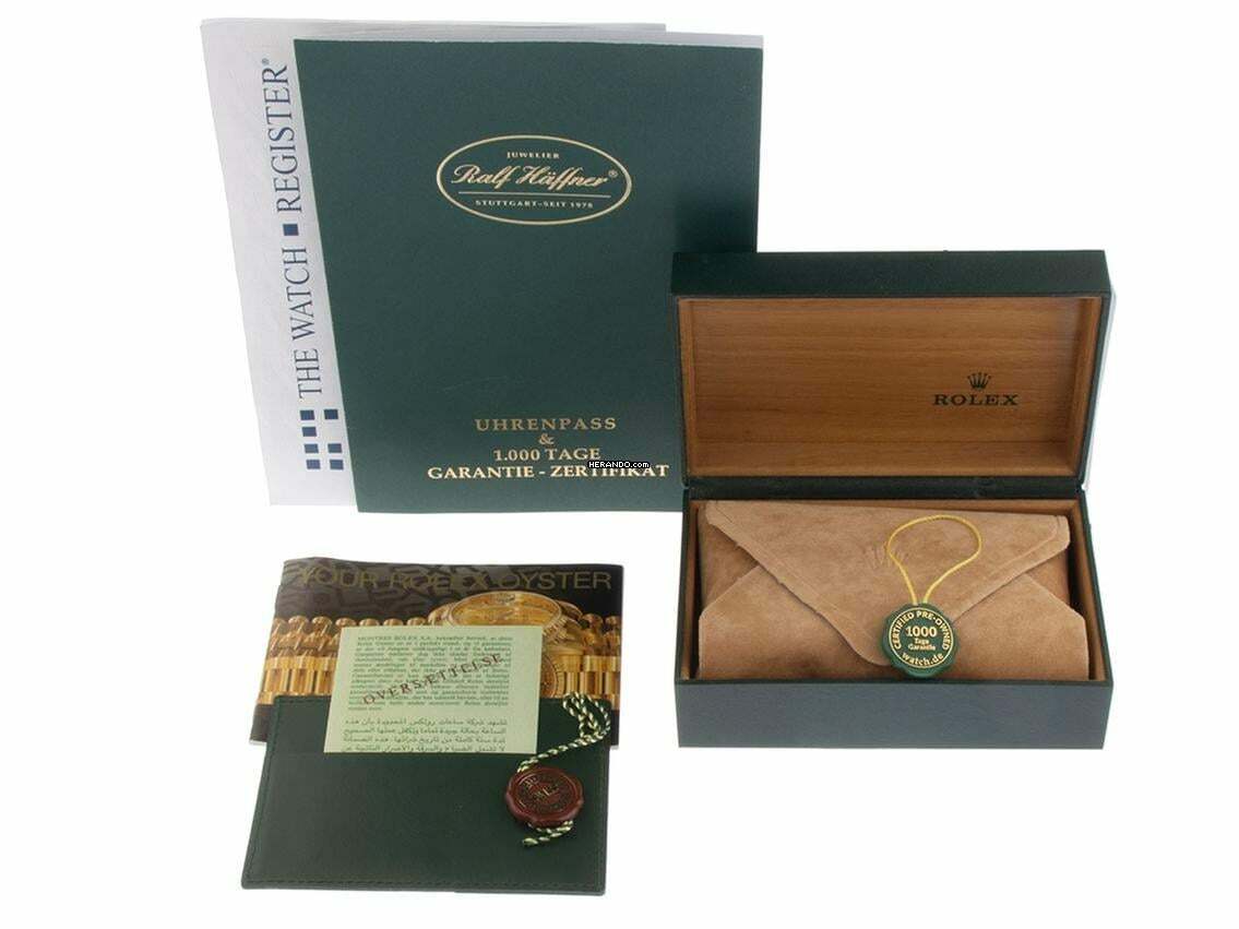  Rolex Air King Precision Ref.14010 1995 Box sehr gut Vintage Air King Precision Stahl 