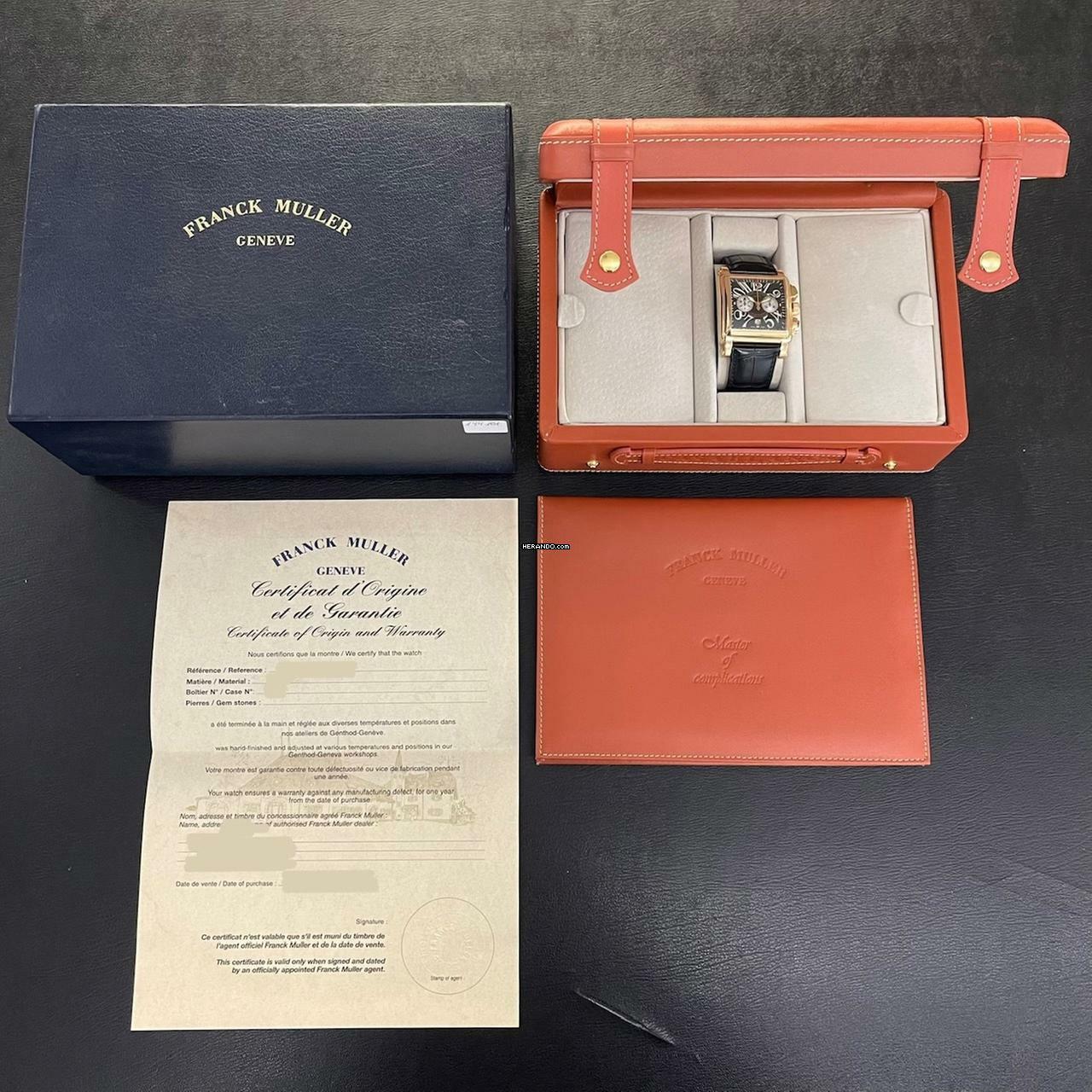 Thumbnail von Franck Muller Conquistador Cortez King Conquistador Cortez Roségold - FULLSET - Ref. 10000 H CC