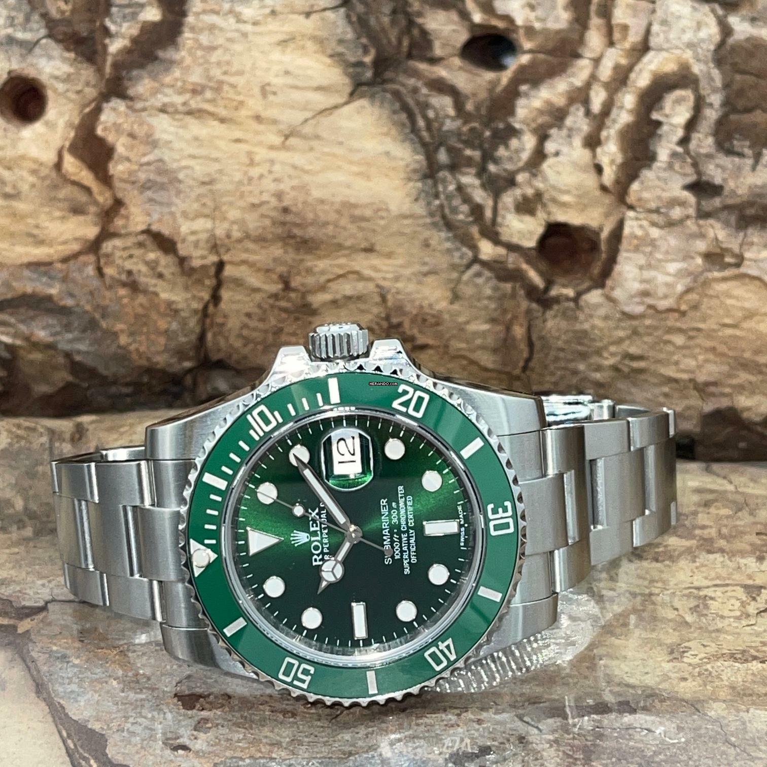 Thumbnail von Rolex Submariner Date Submariner Date HULK - FULLSET 2013 - Ref. 116610LV