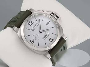 Thumbnail von Panerai Luminor Marina Automatic 44mm Pam01314 2021 Edelstahl Automatik Stahl Steel White Dial