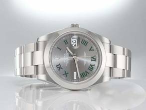 Thumbnail von Rolex Datejust 41 41mm 126300 2025 Wimbledon Edelstahl Automatik Stahl Stainless Steel Oyster-band Chronometer