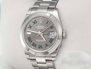 Thumbnail von Rolex Datejust 41 41mm 126300 2025 Wimbledon Edelstahl Automatik Stahl Stainless Steel Oyster-band Chronometer