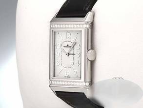 Thumbnail von Jaeger-LeCoultre Grande Reverso Lady Ultra Thin 268.8.86 Edelstahl Diamanten Steel