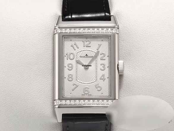 Jaeger-LeCoultre Grande Reverso Lady Ultra Thin 268.8.86 Edelstahl Diamanten Steel 