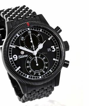  Tutima Grand Classic Black Chronograph Ref. 781-32 