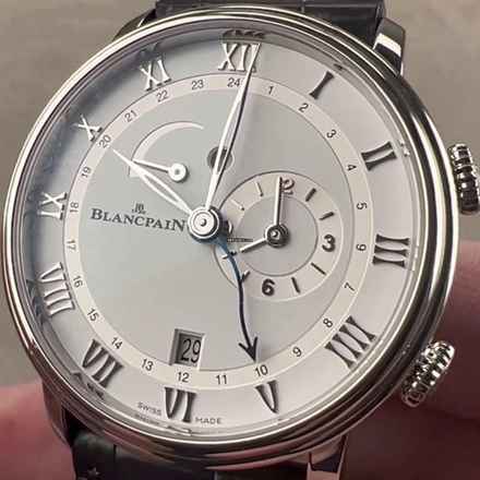  Blancpain Villeret Reveil Gmt NEW FULL SET 