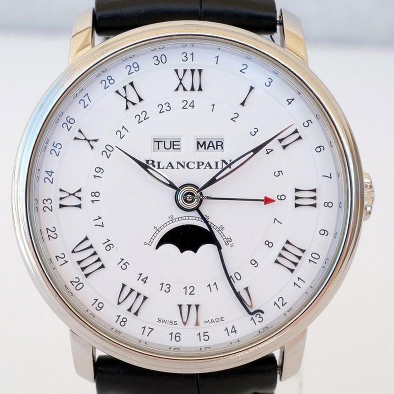  Blancpain Villeret Gmt Complet NEW FULL SET 