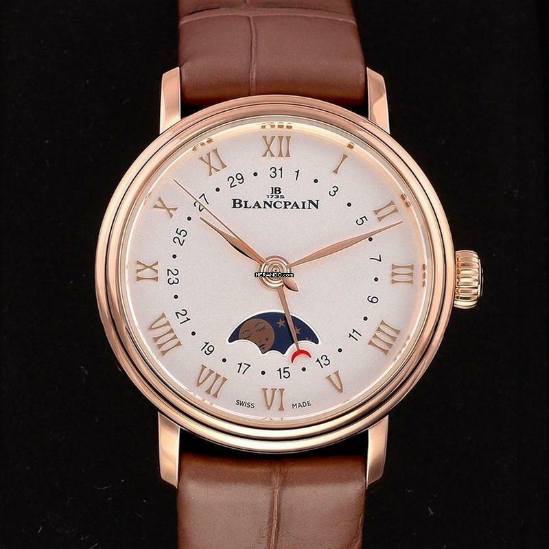  Blancpain Villeret Phases De Lune Villeret NEW FULL SET 