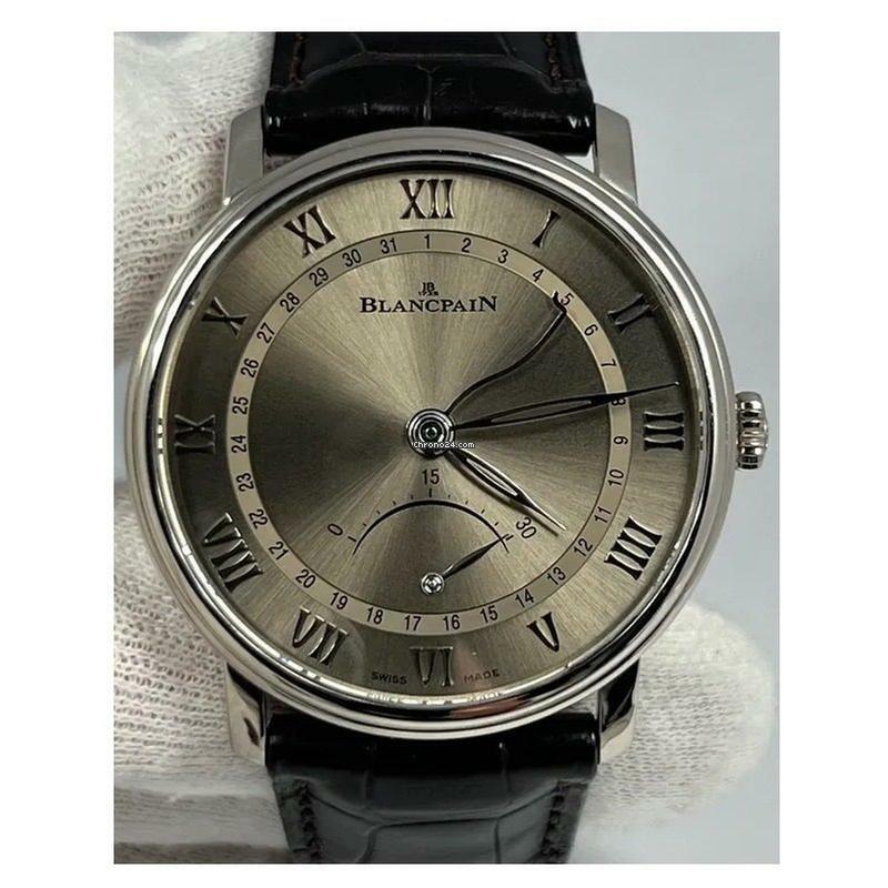  Blancpain Villeret Ultraflach 40mm Ultra Slim Retrograde NEW FULL SET 
