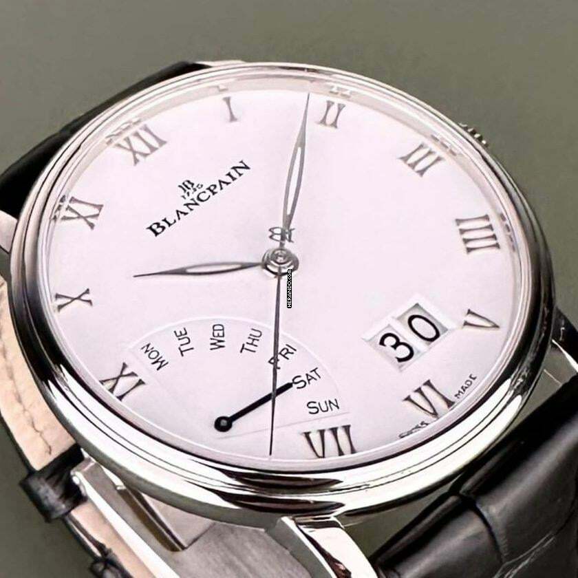 Blancpain Villeret Grand Date Retrograde Day NEW FULL SET 