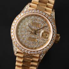 Thumbnail von Rolex Lady-Datejust 26 Yellow Gold Pave Dial