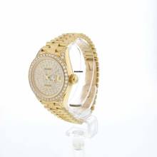 Thumbnail von Rolex Lady-Datejust 26 Yellow Gold Pave Dial