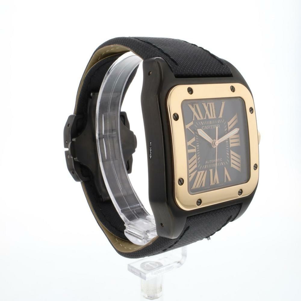 Thumbnail von Cartier Santos 100 XL Blacksteel PVD Rose Gold
