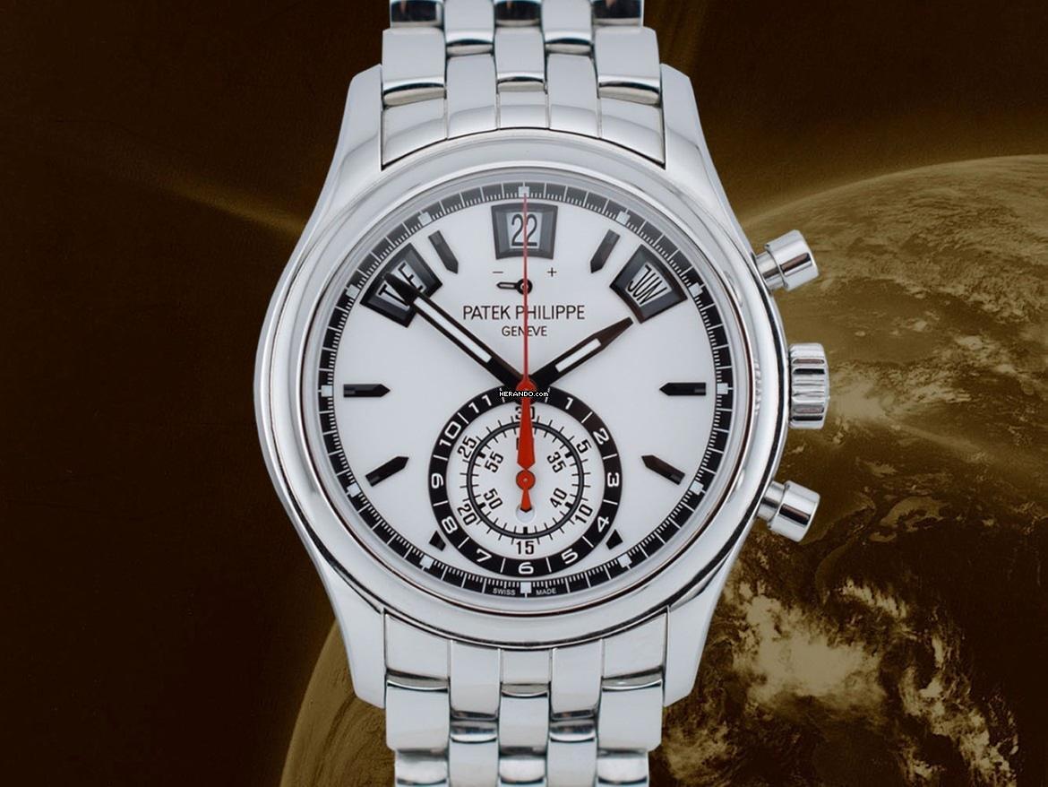 Thumbnail von Patek Philippe Annual Calendar Chronograph Complicazioni Calendario Annuale - Cronografo 5960/1a-001 New