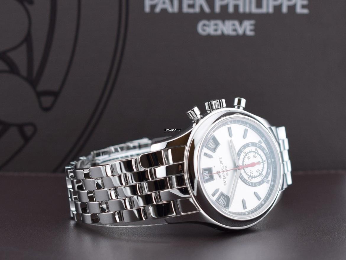 Thumbnail von Patek Philippe Annual Calendar Chronograph Complicazioni Calendario Annuale - Cronografo 5960/1a-001 New