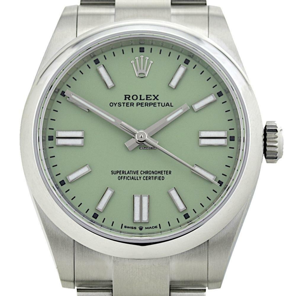 Thumbnail von Rolex Oyster Perpetual 41 Pistachio BJ.2026