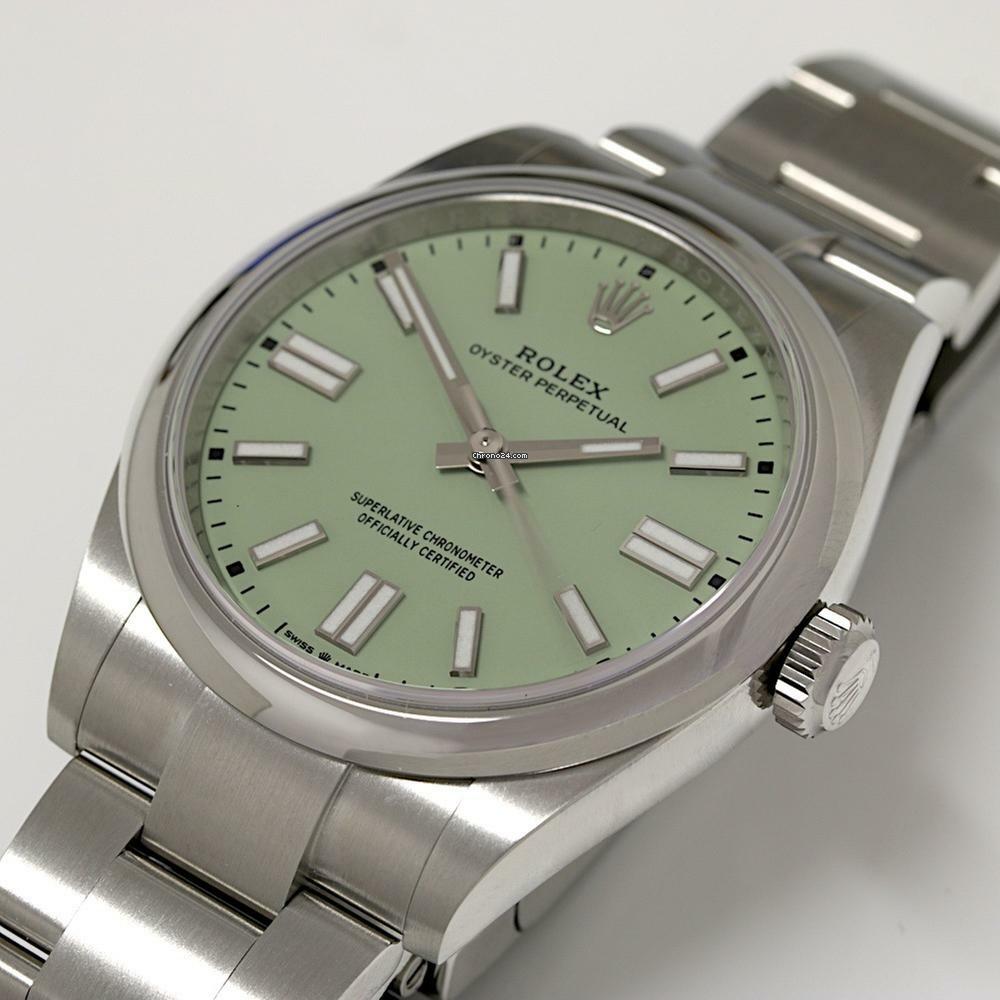 Thumbnail von Rolex Oyster Perpetual 41 Pistachio BJ.2026