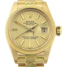 Thumbnail von Rolex Lady-Datejust Bark Finish Fullset Ref.6927 BJ.1982