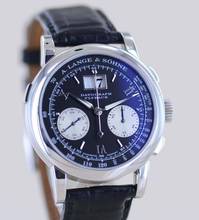 Thumbnail von A. Lange & Söhne Datograph Flyback Platin Big Date Traumuhr B+P Chronograph Faltschließe